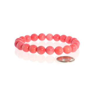 Pink Coral Bead Bracelet    from Stonebridge Imports