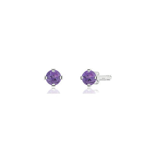 Amethyst Sterling Silver Stud - 5 pack    from Stonebridge Imports