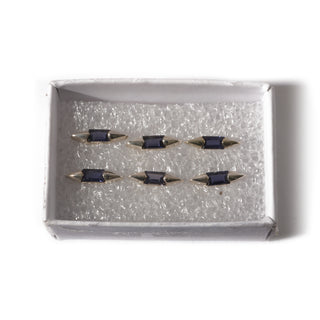 Iolite Arrow Sterling Silver Stud - 3 pack    from Stonebridge Imports
