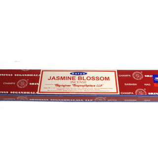 Jasmine Blossom Satya Incense Sticks - 10 Sticks    from Stonebridge Imports