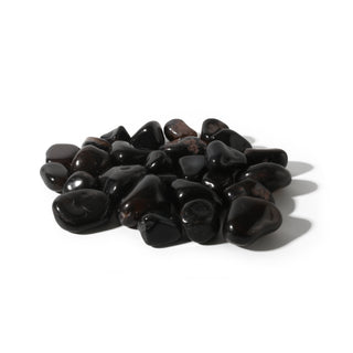 Agate Black Tumbled Stones Medium   from Stonebridge Imports