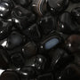 Agate Black Tumbled Stones from Stonebridge Imports