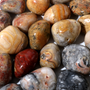 Crazy Lace Agate Tumbled Stone from Stonebridge Imports