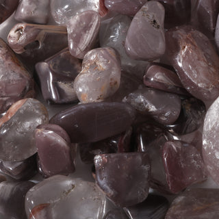 Quartz (Pink Lithium Inclusion) Tumbled Stones    from Stonebridge Imports