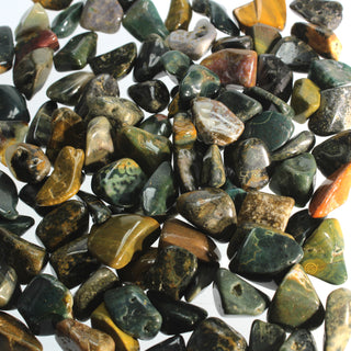 Ocean Jasper Tumbled Stones    from Stonebridge Imports