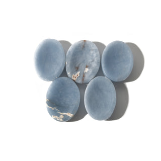 Angelite Worry Stone - Pack of 5    from Stonebridge Imports