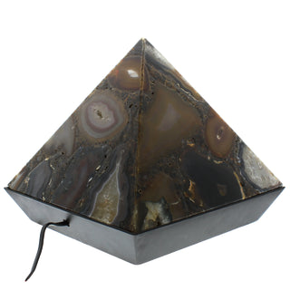Agate Pyramid Lamp U#1 - 25cm    from Stonebridge Imports