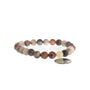 Agate Botswana Round Bracelet - 8mm from Stonebridge Imports
