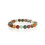 Mix Stones Matte Round Bracelet - 8mm from Stonebridge Imports