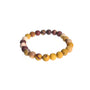 Mookaite Jasper Bead Bracelet 8mm Matte from Stonebridge Imports
