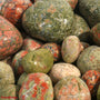 Unakite Tumbled Stones - India from Stonebridge Imports