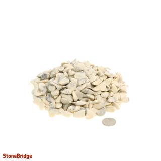 Howlite Magnesite Tumbled Stones - Tiny    from Stonebridge Imports