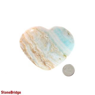 Blue Calcite Hearts #4    from Stonebridge Imports