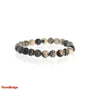 Silk Stone Round Bracelet - 8mm from Stonebridge Imports