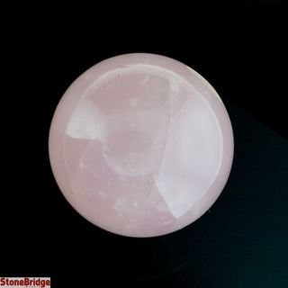 Rose Quartz A Sphere - Extra Small #1 - 1 1/2"    from Stonebridge Imports