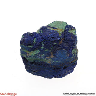 Azurite Crystal On Matrix #3 - 2" to 4 1/2"    from Stonebridge Imports