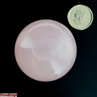 Rose Quartz A Sphere - Extra Small #1 - 1 1/2"    from Stonebridge Imports