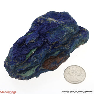 Azurite Crystal On Matrix #3 - 200g to 299g    from Stonebridge Imports