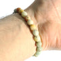 Amazonite Mixed Colour Faceted Round Bracelet - 8mm from Stonebridge Imports