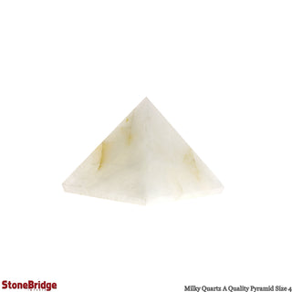 Milky Quartz A Pyramid MD3    from Stonebridge Imports