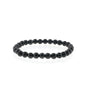 Shungite Bracelet Round - 6mm from Stonebridge Imports