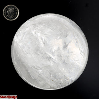 Clear Quartz A Sphere - Medium #3 - 2 3/4"    from Stonebridge Imports