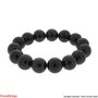 Shungite Round Bracelet - 14mm from Stonebridge Imports