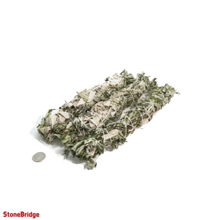 White Sage/ Mugwort Cleansing Stick - Local & Organic - 3 Pack    from Stonebridge Imports