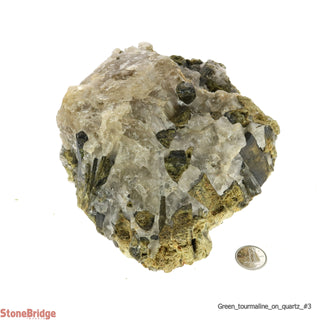 Tourmaline Green Quartz Chunk #3    from Stonebridge Imports