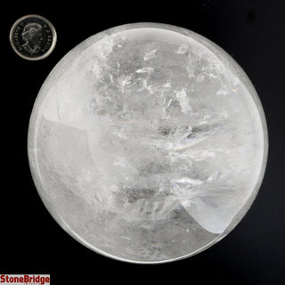 Clear Quartz A Sphere - Large #1 - 3"    from Stonebridge Imports