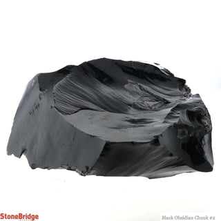 Obsidian Black Chunk #2    from Stonebridge Imports
