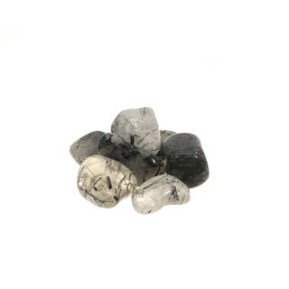 Tourmalinated Quartz Tumbled Stones Large   from Stonebridge Imports