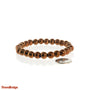 Hematite Round Copper Bracelet - 8mm from Stonebridge Imports