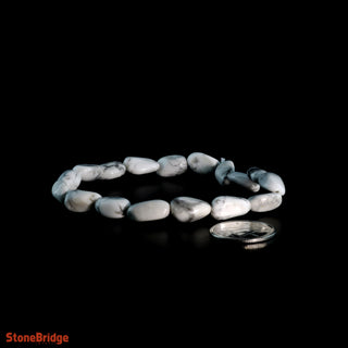 Howlite Tumbled Bracelets    from Stonebridge Imports