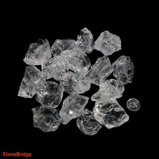 Clear Quartz E Chips - Medium    from Stonebridge Imports