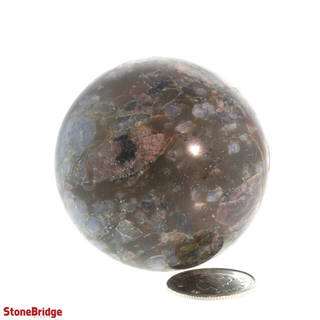 Rhyolite Sphere - Extra Small #2 - 1 3/4"    from Stonebridge Imports
