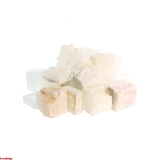 Selenite Semi-Translucent Chips / Cubes    from Stonebridge Imports