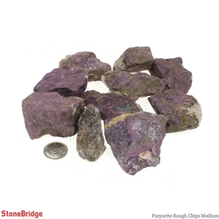 Purpurite Rough Chips - Medium    from Stonebridge Imports
