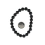 Shungite Bracelet Round - 8mm from Stonebridge Imports
