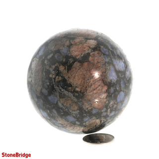 Rhyolite Sphere - Small #3 - 2 1/4"    from Stonebridge Imports