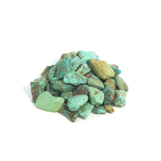 Turquoise Blue/Green Tumbled Stones Medium   from Stonebridge Imports