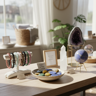 Wholesale Crystal Bracelets: how bracelets, worry stones; polished towers drive sales