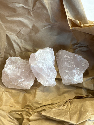 Rose Quartz Chunks #0 - 3 Pack from Stonebridge Imports