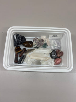 Tourmaline, Rhodochrosite, Fluorite Points/Rough/Carvings - Hamilton Collection 012 from Stonebridge Imports