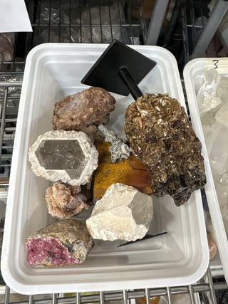 Calcite, Chrysoprase and Quartz Rough/Carving OTT Bundle