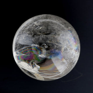 Clear Quartz E Sphere - Extra Small #1 - 1 1/2"    from Stonebridge Imports