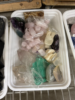 Damaged - Malachite, Aragonite, Fluorite Carving OTT Bundle