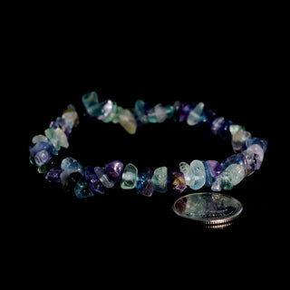 Fluorite Bead Bracelet    from Stonebridge Imports