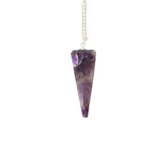 Amethyst Pendulum 4 Facets & Bead    from Stonebridge Imports