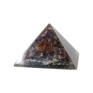 Amethyst Orgone Pyramid - 2 1/2"    from Stonebridge Imports